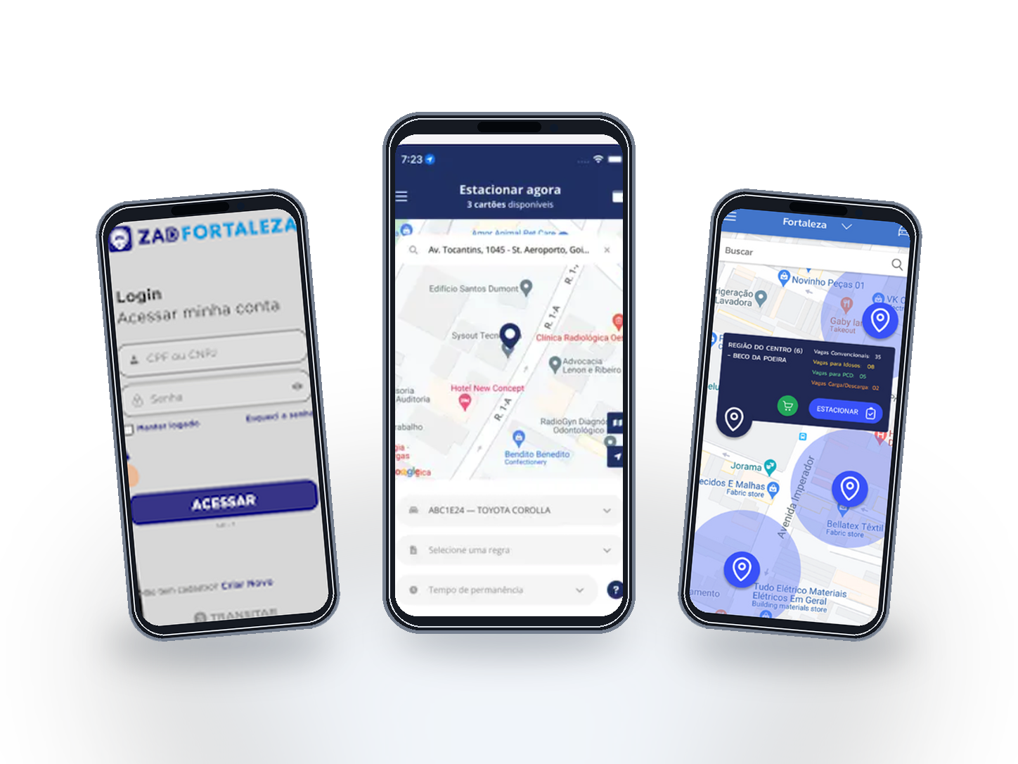 Zona Azul Digital: aplicativos oficiais conectados à plataforma